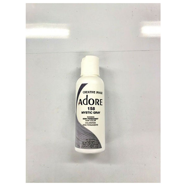 Adore by Creative Semi Permanent Hair Dye Color 118mL 158 Mystic Gray –  Chaz Beauty World